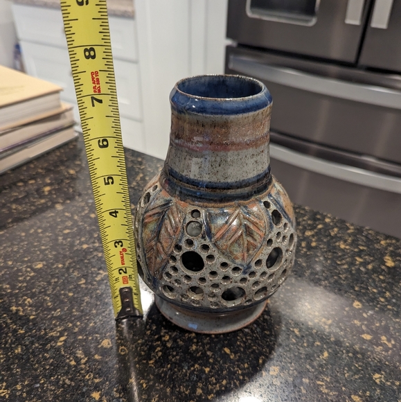 Pottery candle topper - Picture 3 of 5